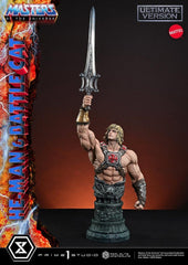 Masters of the Universe Real Elite Masterline Series Statue 1/4 He-Man & Battle Cat Ultimate Version 86 cm  4582647123435