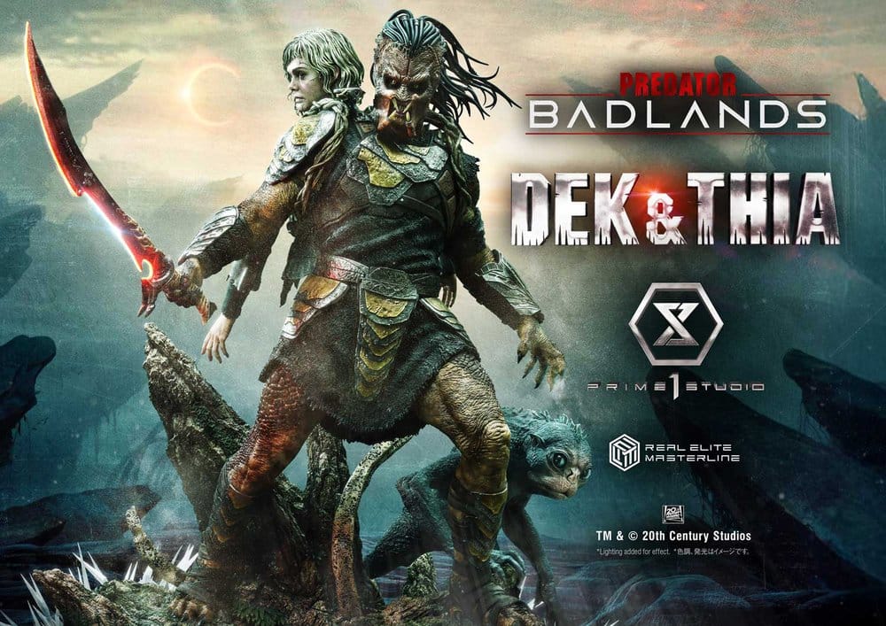 Predator Real Elite Masterline Statue 1/3 Badlands Dek & Thia 87 cm 4582647124661