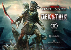 Predator Real Elite Masterline Statue 1/3 Badlands Dek & Thia 87 cm 4582647124661