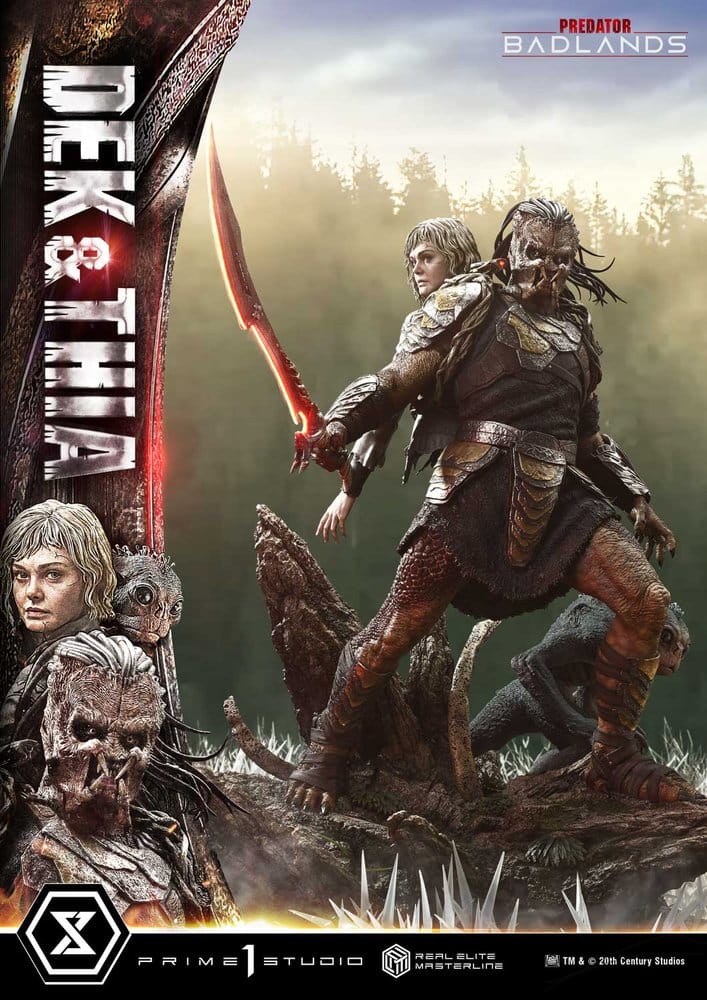 Predator Real Elite Masterline Statue 1/3 Badlands Dek & Thia 87 cm 4582647124661