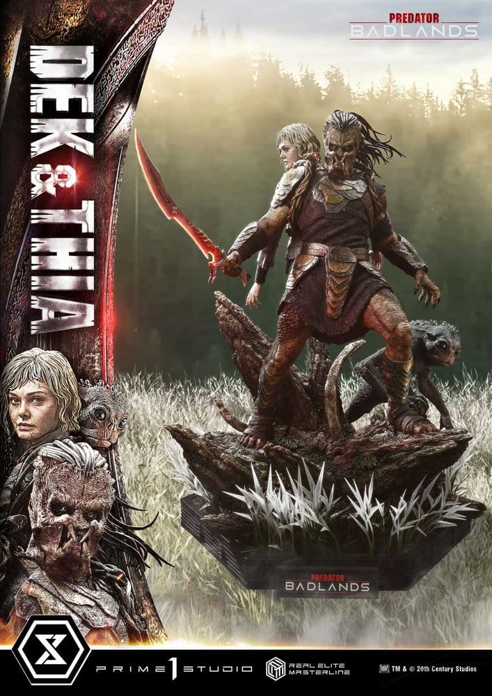 Predator Real Elite Masterline Statue 1/3 Badlands Dek & Thia 87 cm 4582647124661