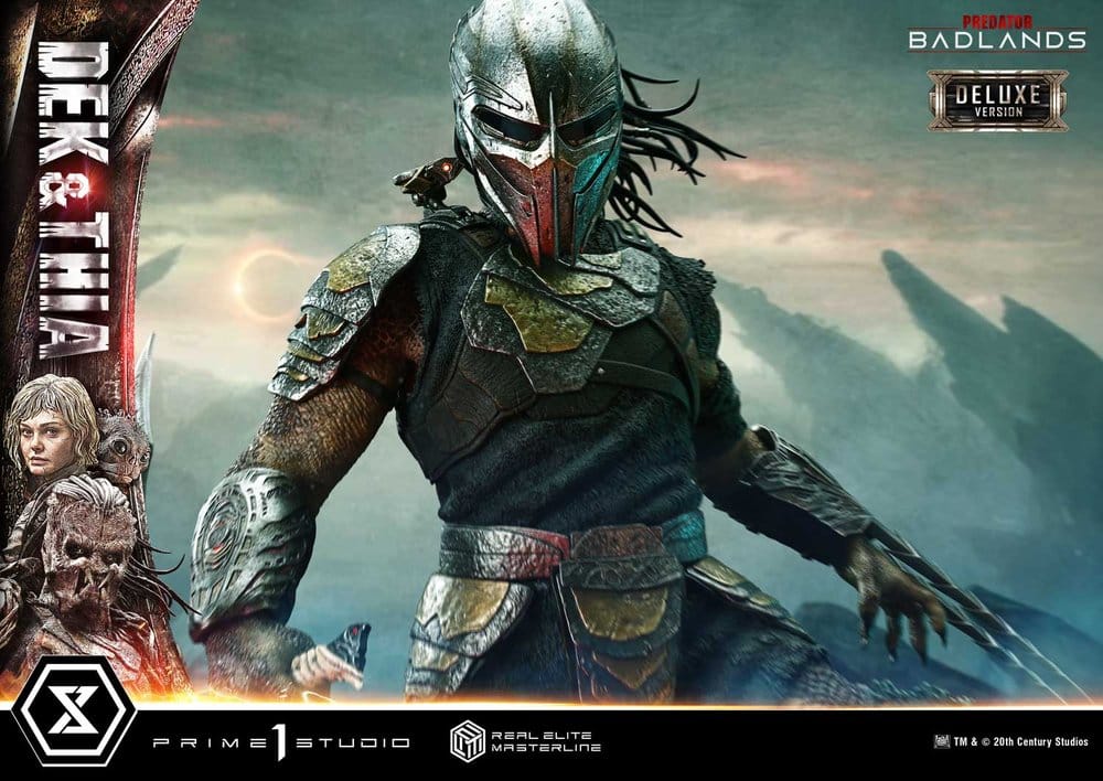 Predator Real Elite Masterline Statue 1/3 Badlands Dek & Thia Deluxe Version 87 cm 4582647124678