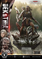 Predator Real Elite Masterline Statue 1/3 Badlands Dek & Thia DX Bonus Version 87 cm 4582647124685