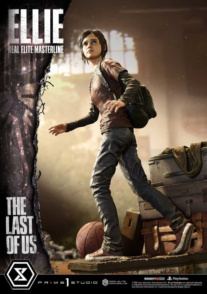 The Last of Us (Part I) Real Elite Masterline Statue 1/4 Ellie 46 cm 4582647124852