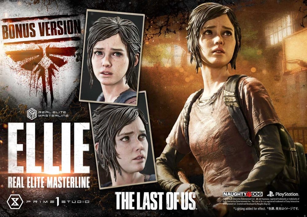 The Last of Us (Part I) Real Elite Masterline Statue 1/4 Ellie Bonus Version 46 cm 4582647124869