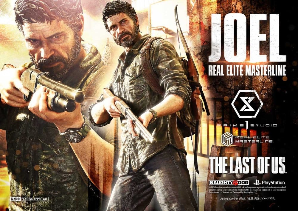 The Last of Us (Part I) Real Elite Masterline Statue 1/4 Joel 52 cm 4582647124876
