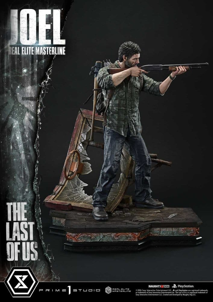 The Last of Us (Part I) Real Elite Masterline Statue 1/4 Joel 52 cm 4582647124876