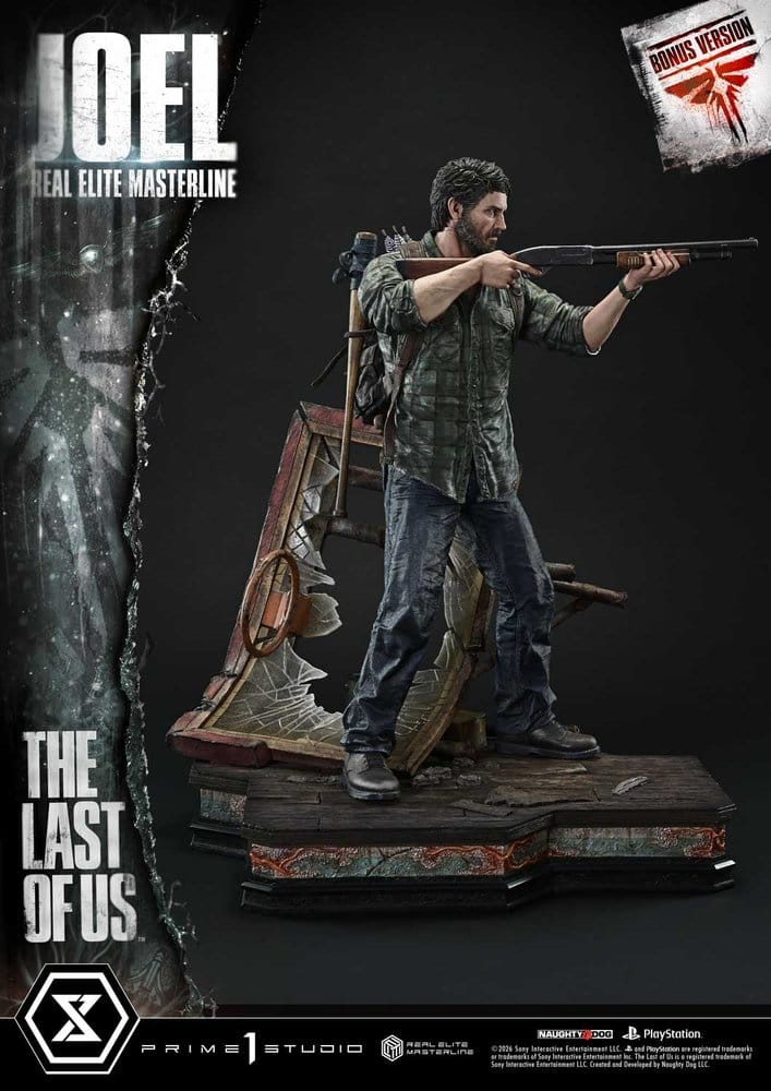 The Last of Us (Part I) Real Elite Masterline Statue 1/4 Joel Bonus Version 52 cm 4582647124883