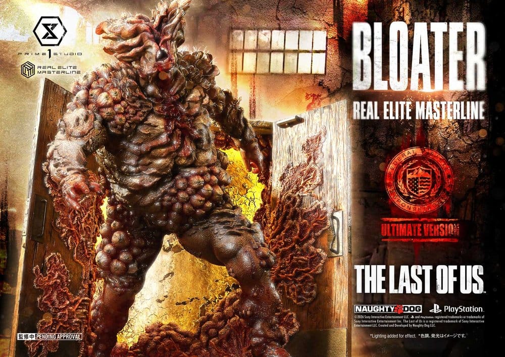 The Last of Us (Part I) Real Elite Masterline Statue 1/4 Bloater Ultimate Version 60 cm 4582647124906