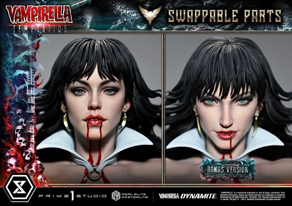 Vampirella Real Elite Masterline Series Statue 1/3 Temptation Bonus Version 100 cm 4582647125200