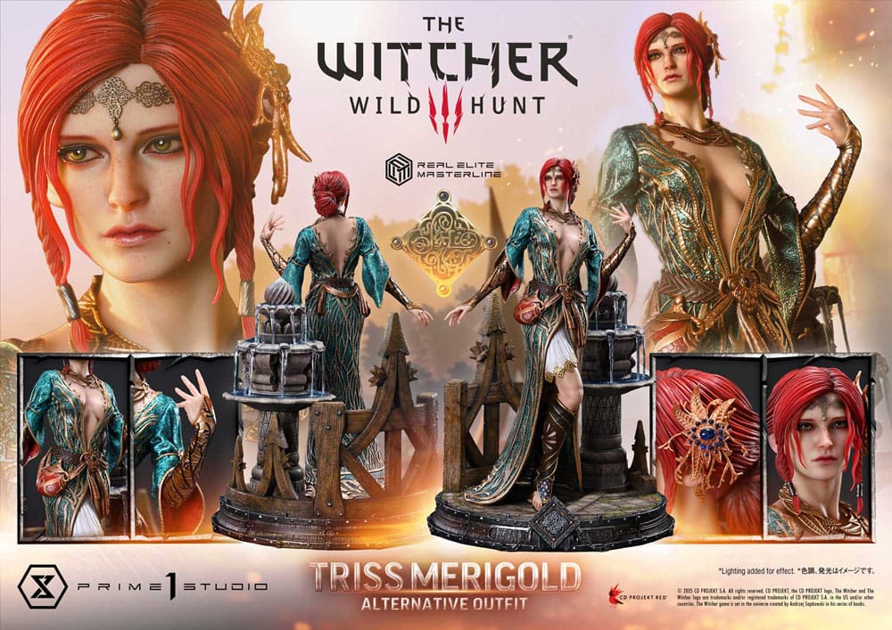 The Witcher 3: Wild Hunt Real Elite Masterline Series Statue 1/4 Triss Merigold 52 cm   4582647122612