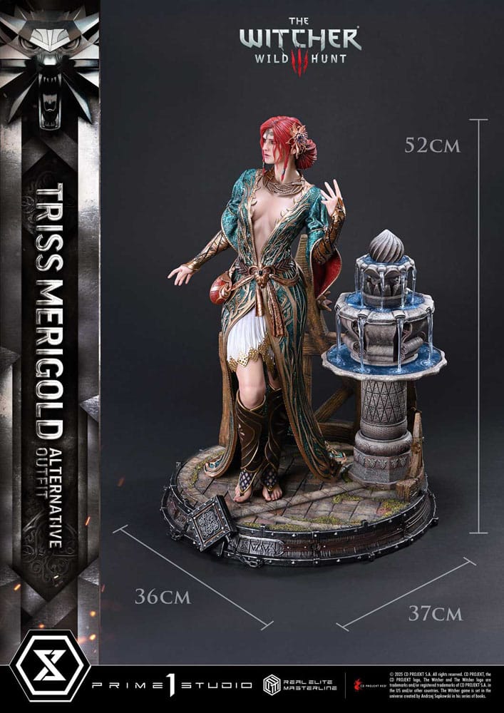 The Witcher 3: Wild Hunt Real Elite Masterline Series Statue 1/4 Triss Merigold 52 cm   4582647122612