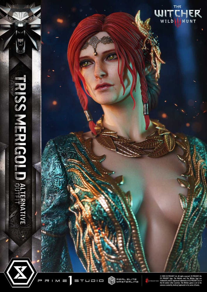 The Witcher 3: Wild Hunt Real Elite Masterline Series Statue 1/4 Triss Merigold 52 cm   4582647122612