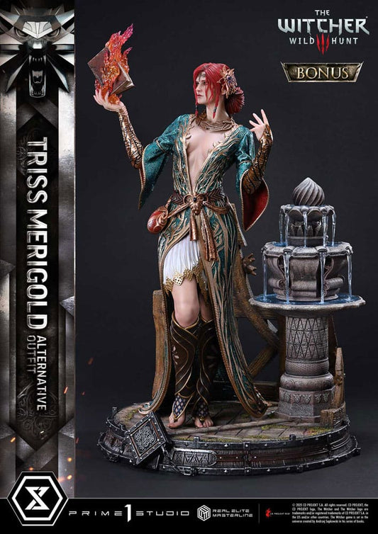 The Witcher 3: Wild Hunt Real Elite Masterline Series Statue 1/4 Triss Merigold Bonus Version 52 cm      4582647122629