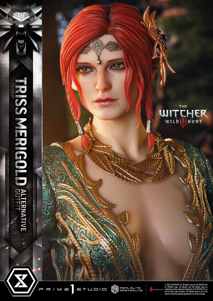 The Witcher 3: Wild Hunt Real Elite Masterline Series Statue 1/4 Triss Merigold Bonus Version 52 cm      4582647122629