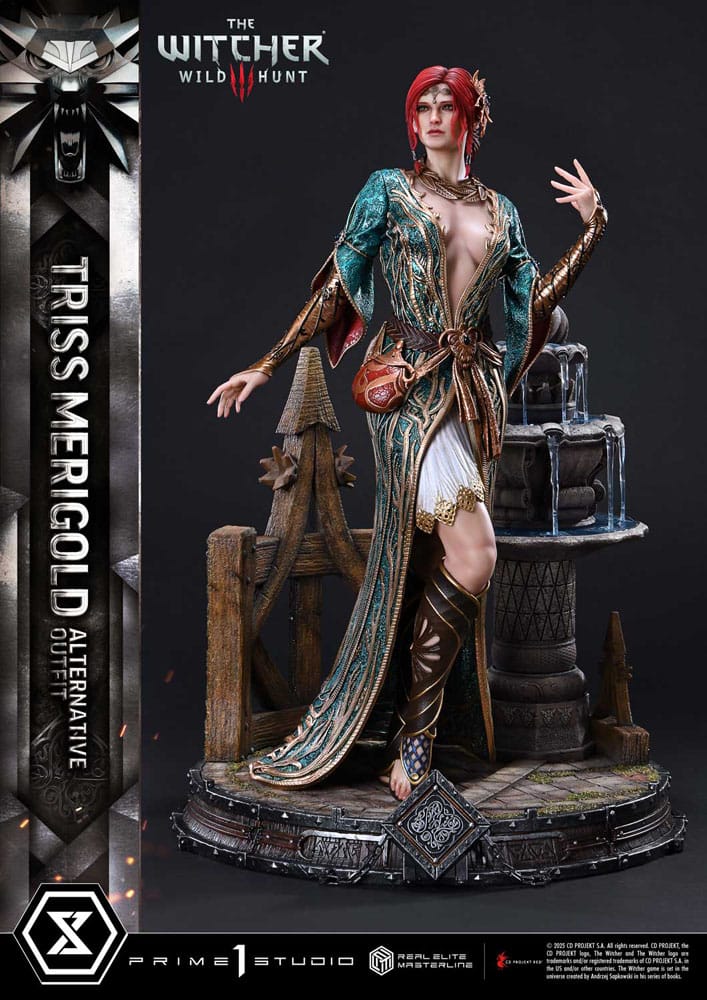 The Witcher 3: Wild Hunt Real Elite Masterline Series Statue 1/4 Triss Merigold Bonus Version 52 cm      4582647122629