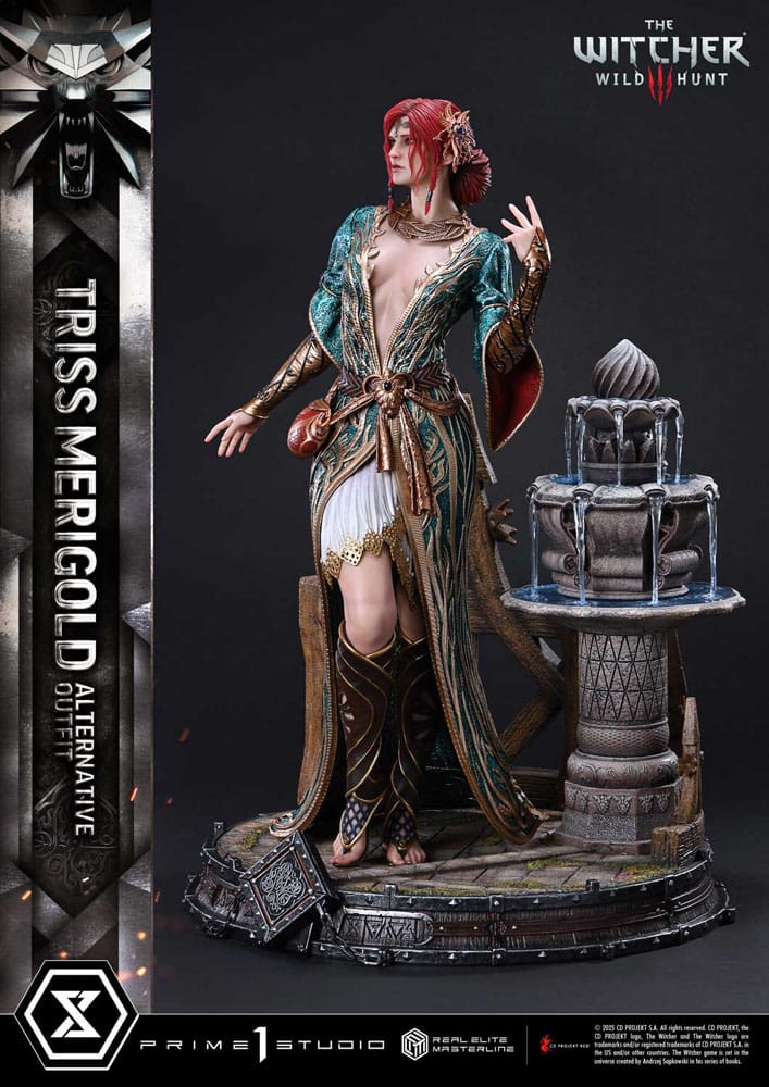 The Witcher 3: Wild Hunt Real Elite Masterline Series Statue 1/4 Triss Merigold Bonus Version 52 cm      4582647122629