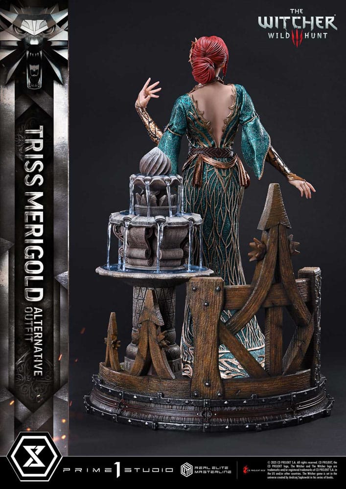 The Witcher 3: Wild Hunt Real Elite Masterline Series Statue 1/4 Triss Merigold Bonus Version 52 cm      4582647122629