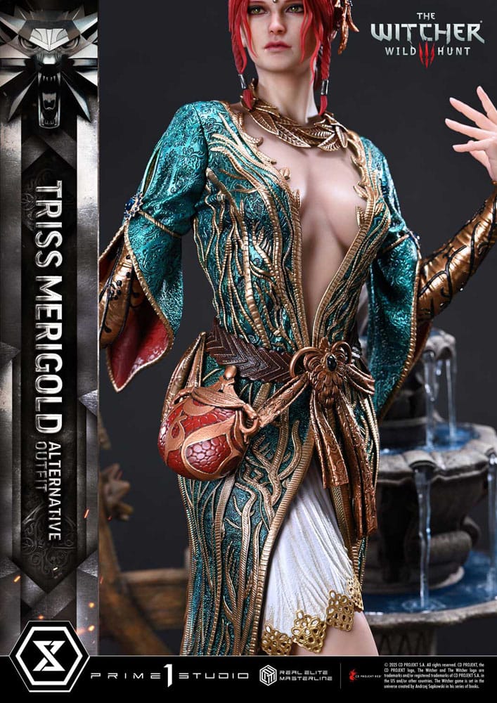 The Witcher 3: Wild Hunt Real Elite Masterline Series Statue 1/4 Triss Merigold Bonus Version 52 cm      4582647122629