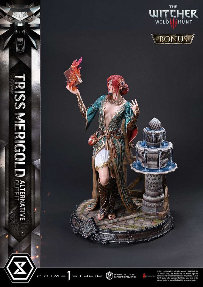 The Witcher 3: Wild Hunt Real Elite Masterline Series Statue 1/4 Triss Merigold Bonus Version 52 cm      4582647122629