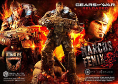 Gears of War: Reloaded Real Elite Masterline Series Statue 1/3 Marcus Fenix Ultimate Version 97 cm  4582647123480