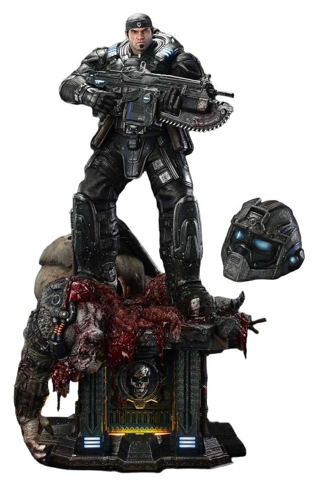 Gears of War: Reloaded Real Elite Masterline Series Statue 1/3 Marcus Fenix Ultimate Bonus Version 97 cm  4582647123497