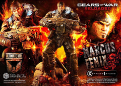 Gears of War: Reloaded Real Elite Masterline Series Statue 1/3 Marcus Fenix Ultimate Bonus Version 97 cm  4582647123497