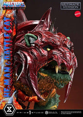 Masters of the Universe Real Elite Masterline Series Statue 1/4 He-Man & Battle Cat Ultimate Bonus Version 86 cm  4582647123442