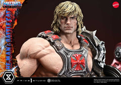 Masters of the Universe Real Elite Masterline Series Statue 1/4 He-Man & Battle Cat Ultimate Bonus Version 86 cm  4582647123442