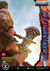 Masters of the Universe Real Elite Masterline Series Statue 1/4 He-Man & Battle Cat Ultimate Bonus Version 86 cm  4582647123442
