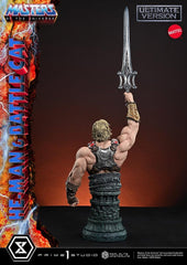 Masters of the Universe Real Elite Masterline Series Statue 1/4 He-Man & Battle Cat Ultimate Bonus Version 86 cm  4582647123442