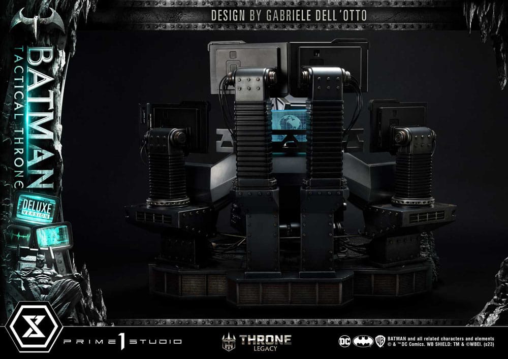 DC Comics Throne Legacy Collection Statue 1/3 Batman Tactical Throne Deluxe Bonus Version 57 cm 4580708047294