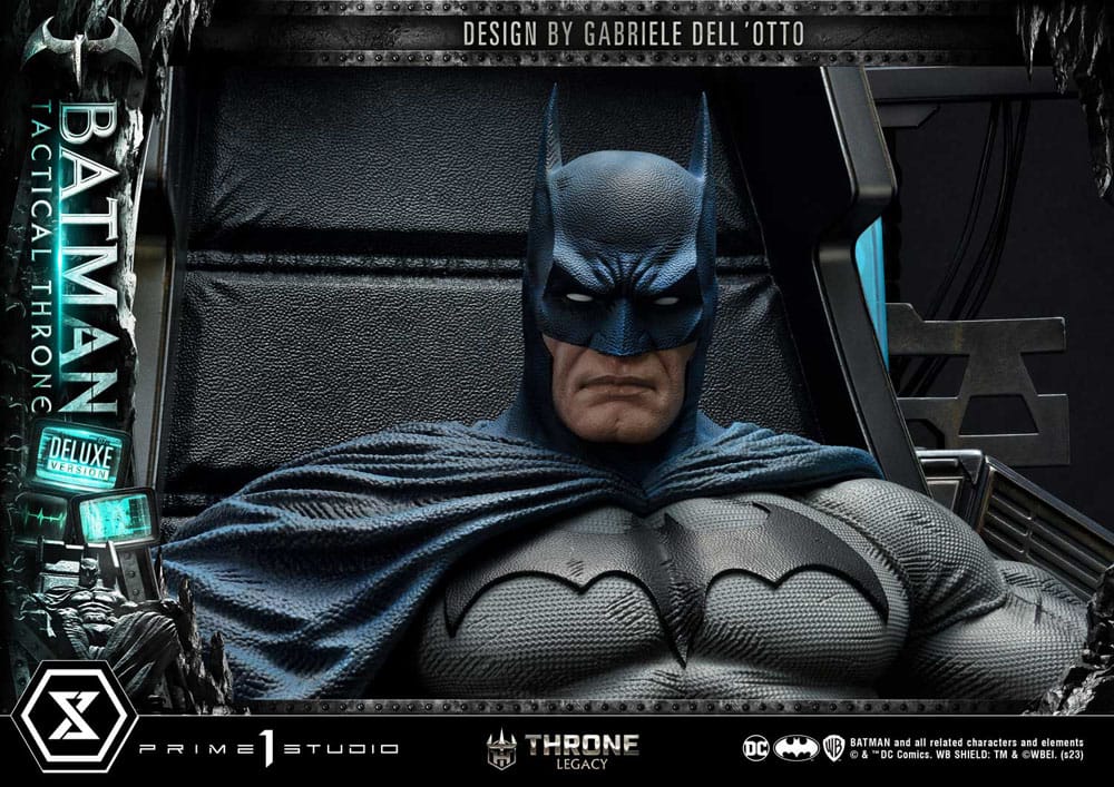 DC Comics Throne Legacy Collection Statue 1/3 Batman Tactical Throne Deluxe Bonus Version 57 cm 4580708047294