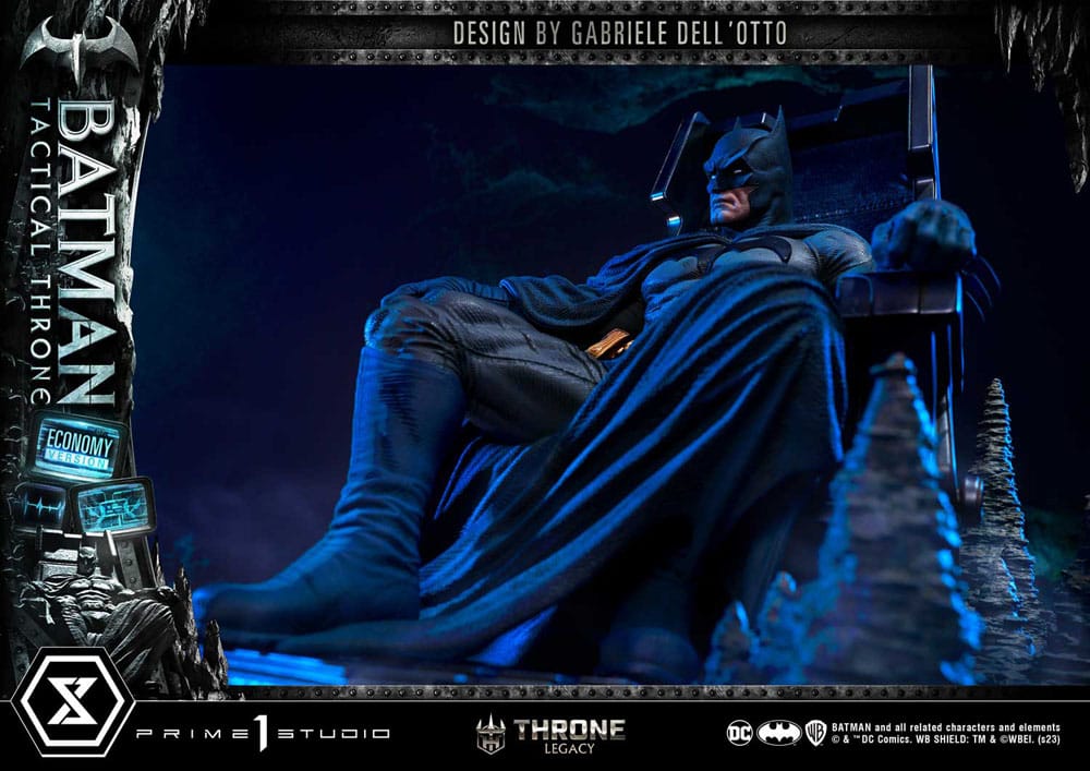 DC Comics Throne Legacy Collection Statue 1/3 Batman Tactical Throne Economy Version 46 cm 4580708047270