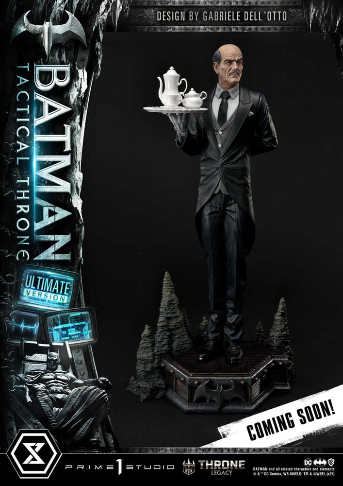 DC Comics Throne Legacy Collection Statue 1/3 Batman Tactical Throne Ultimate Version 57 cm 4580708047300