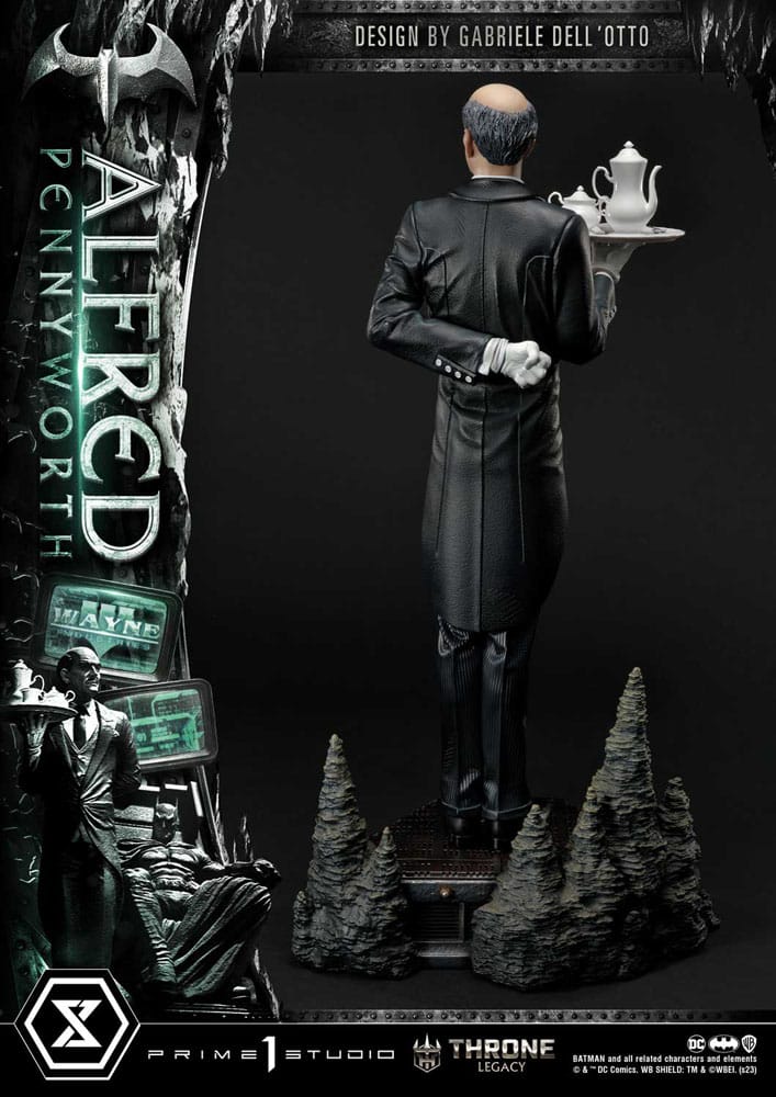 DC Comics Throne Legacy Series Statue Alfred Pennyworth (Batman Comics) Bonus Version 57 cm 4580708048154