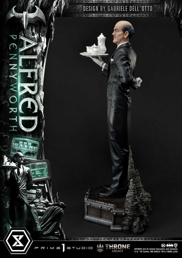 DC Comics Throne Legacy Series Statue Alfred Pennyworth (Batman Comics) Bonus Version 57 cm 4580708048154