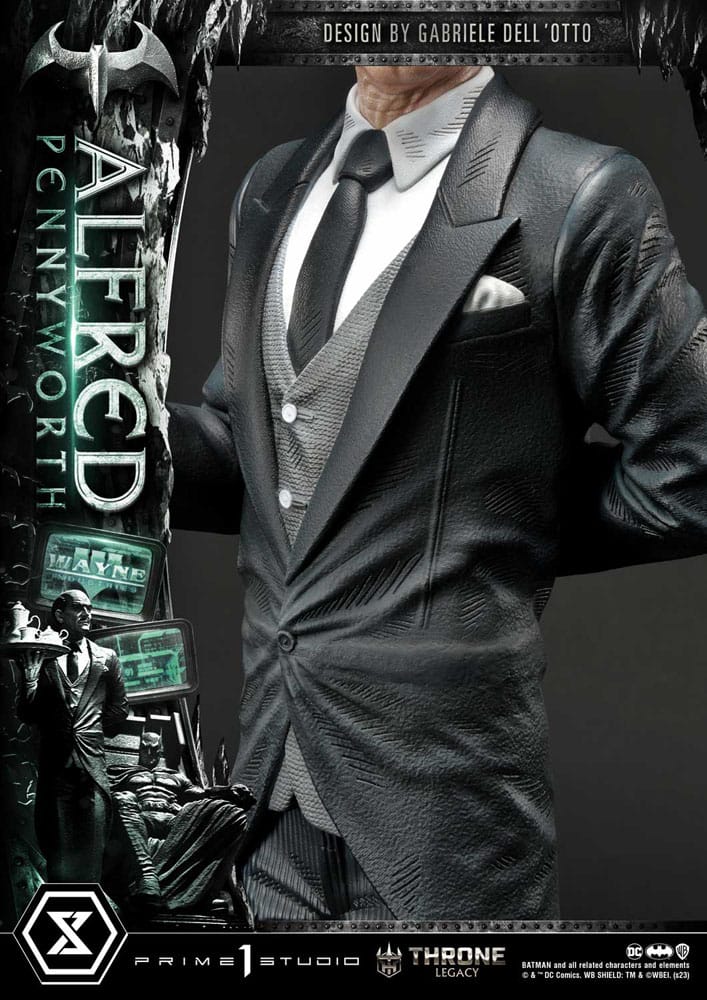 DC Comics Throne Legacy Series Statue Alfred Pennyworth (Batman Comics) Bonus Version 57 cm 4580708048154