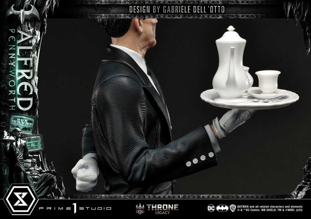 DC Comics Throne Legacy Series Statue Alfred Pennyworth (Batman Comics) Bonus Version 57 cm 4580708048154