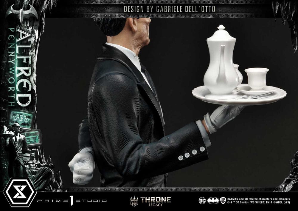 DC Comics Throne Legacy Series Statue Alfred  4580708048154