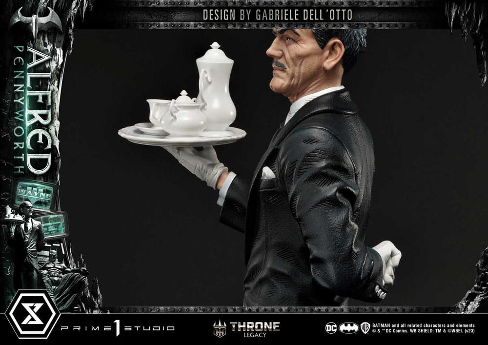 DC Comics Throne Legacy Series Statue Alfred Pennyworth (Batman Comics) Bonus Version 57 cm 4580708048154