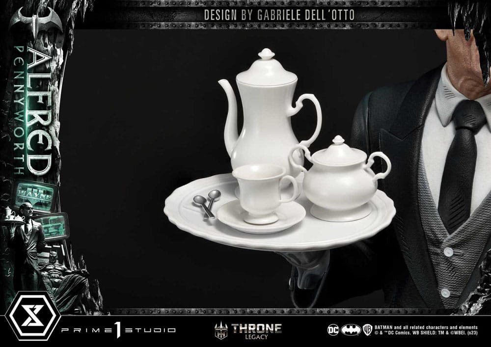 DC Comics Throne Legacy Series Statue Alfred Pennyworth (Batman Comics) Bonus Version 57 cm 4580708048154