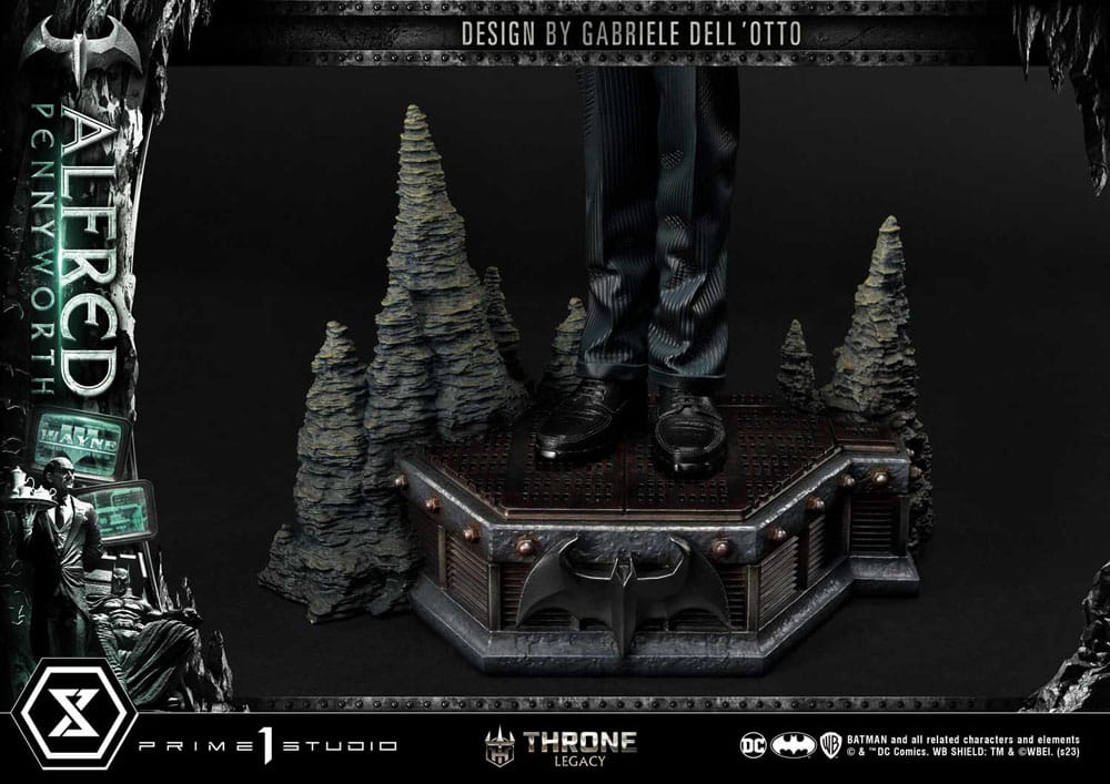 DC Comics Throne Legacy Series Statue Alfred Pennyworth (Batman Comics) Bonus Version 57 cm 4580708048154