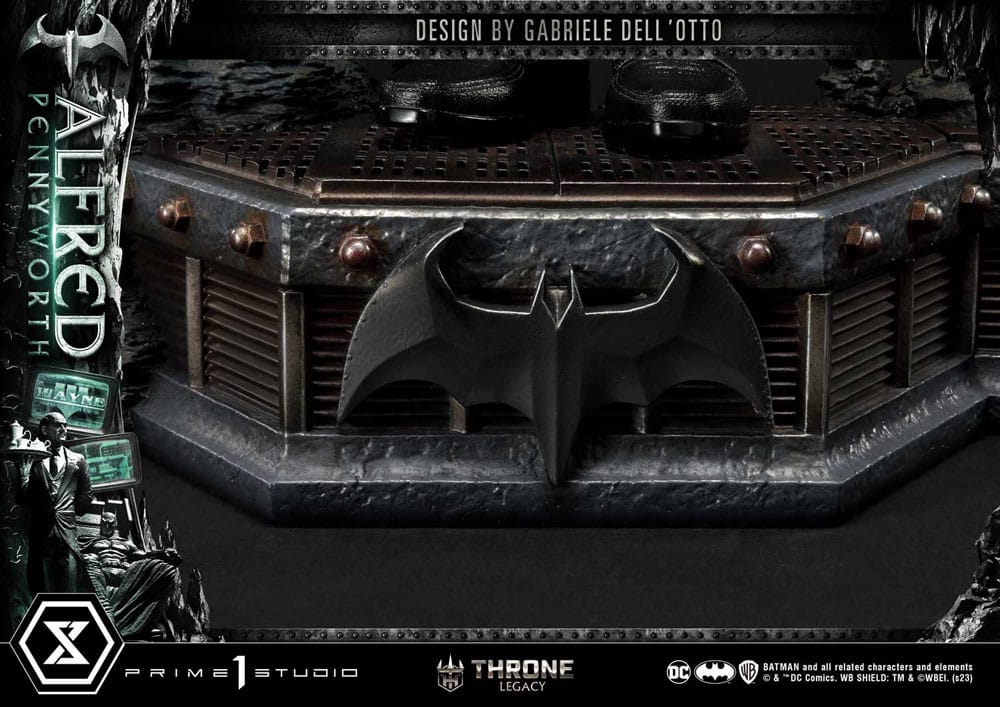 DC Comics Throne Legacy Series Statue Alfred Pennyworth (Batman Comics) Bonus Version 57 cm 4580708048154