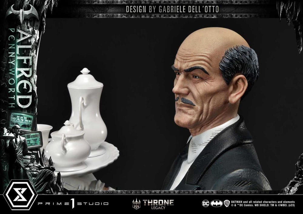 DC Comics Throne Legacy Series Statue Alfred Pennyworth (Batman Comics) Bonus Version 57 cm 4580708048154