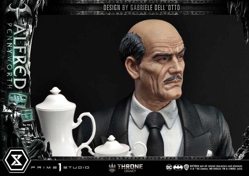 DC Comics Throne Legacy Series Statue Alfred Pennyworth (Batman Comics) Bonus Version 57 cm 4580708048154