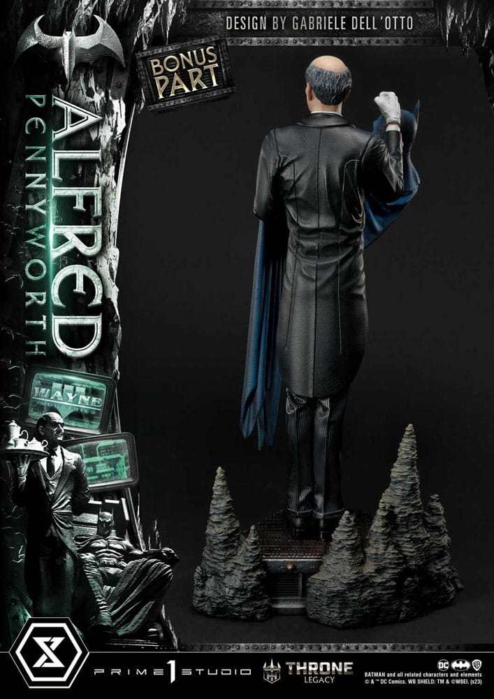 DC Comics Throne Legacy Series Statue Alfred  4580708048154