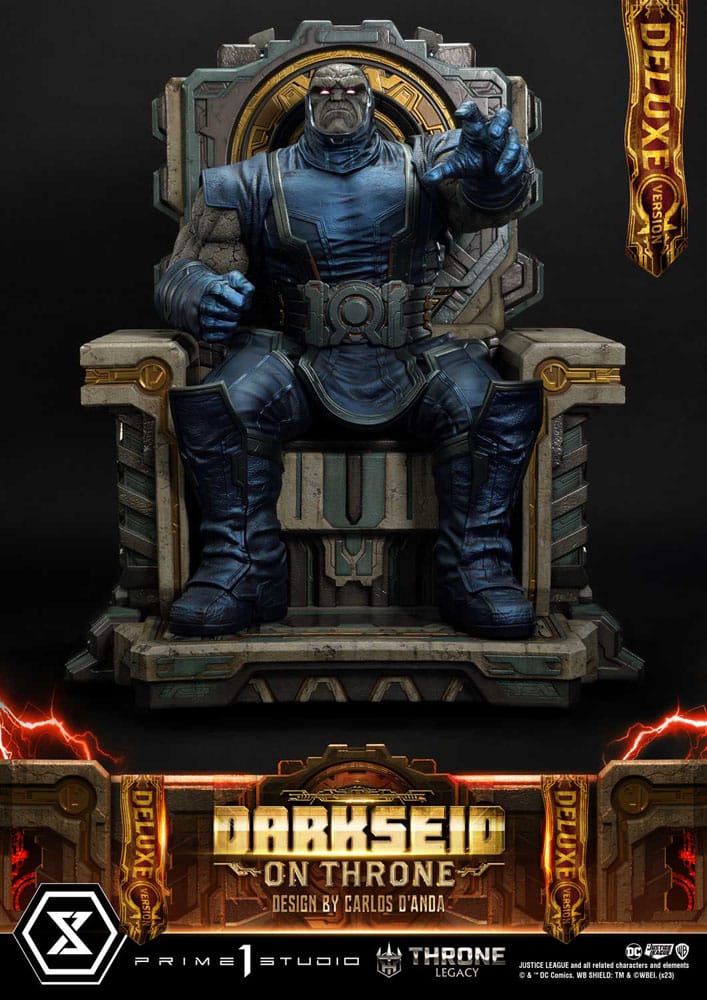 Throne Legacy Series Statue 1/4 Justice League (Comics) Darkseid on Throne Design by Carlos D'Anda Deluxe Version 65 cm 4580708048529
