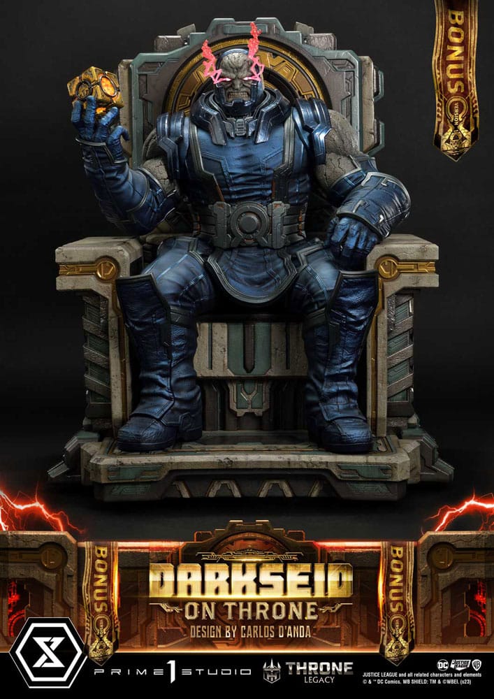 Throne Legacy Series Statue 1/4 Justice League (Comics) Darkseid on Throne Design by Carlos D'Anda Deluxe Bonus Version 65 cm 4580708048536