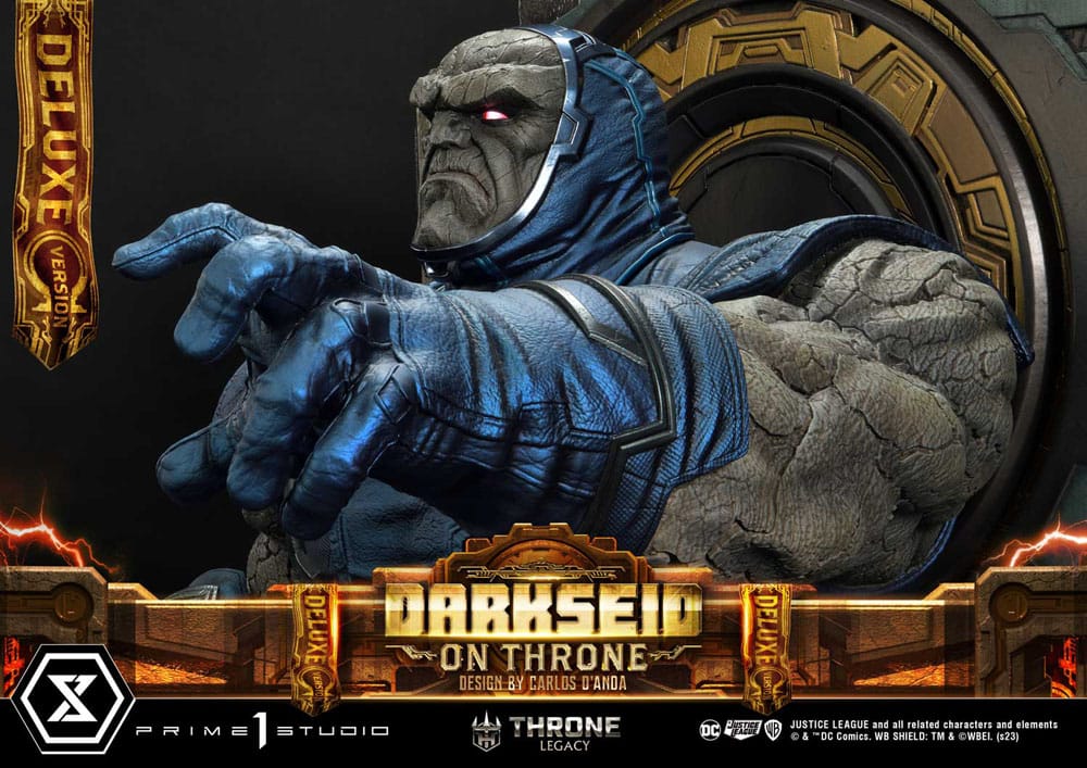 Throne Legacy Series Statue 1/4 Justice League (Comics) Darkseid on Throne Design by Carlos D'Anda Deluxe Bonus Version 65 cm 4580708048536